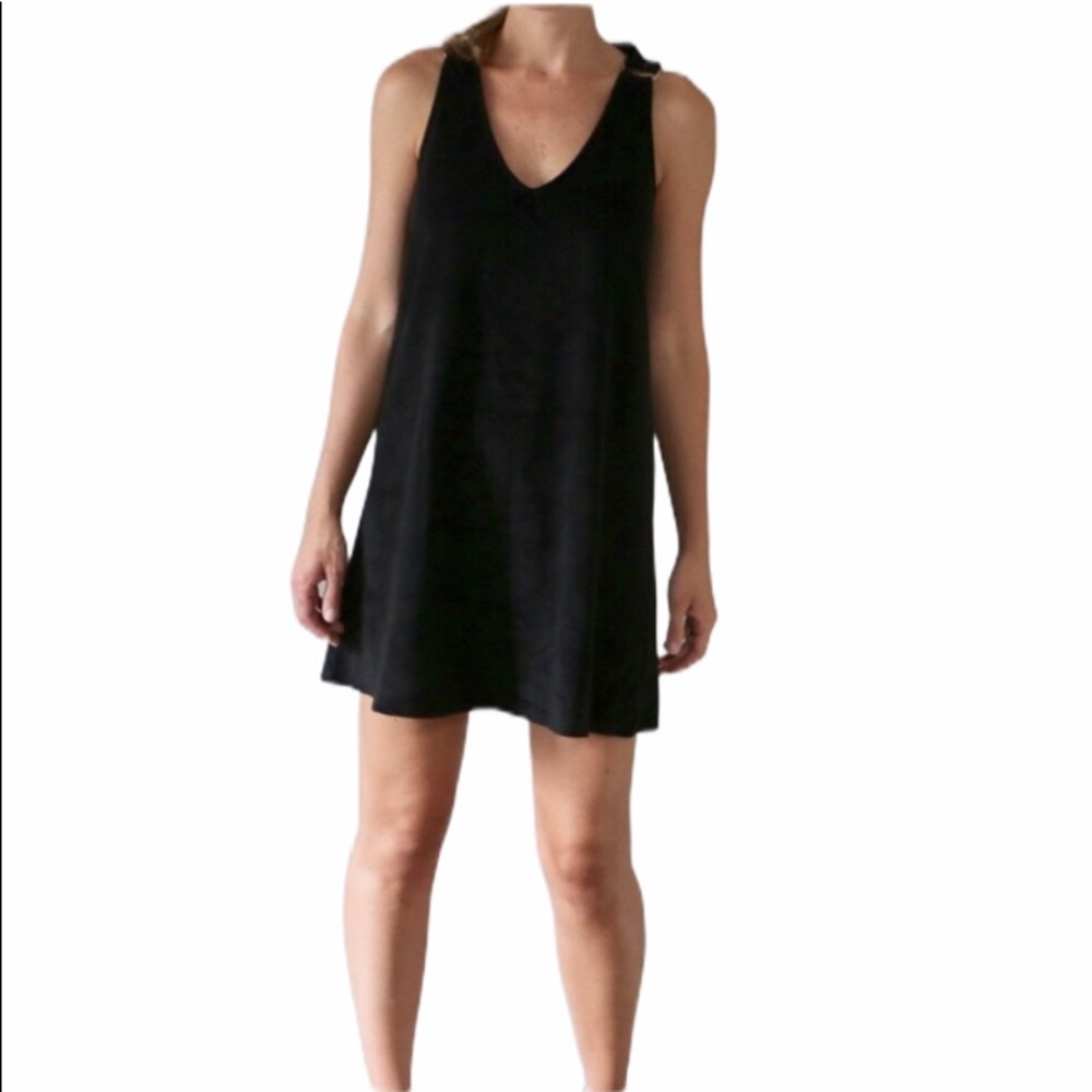 nasty gal after party dress After Party by Nasty Gal Black Swing Dress